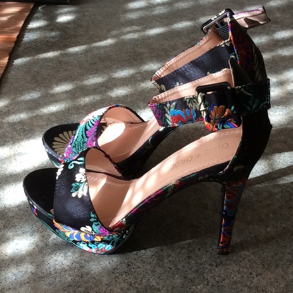 chase +chloe women multi color high heel 💕💕💕 - Picture 2 of 6